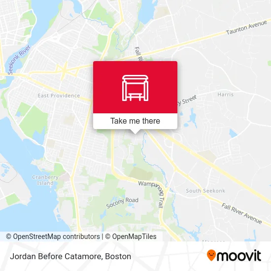 Jordan Before Catamore map