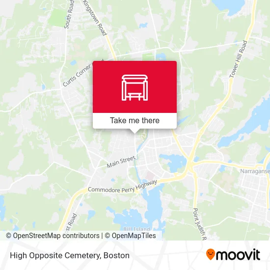 High Opposite Cemetery map