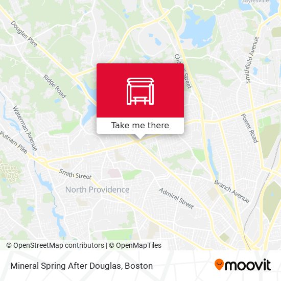 Mineral Spring After Douglas map