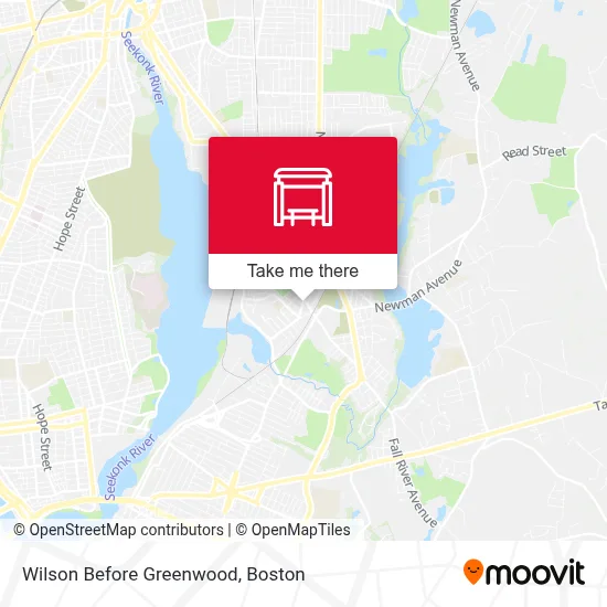 Wilson Before Greenwood map