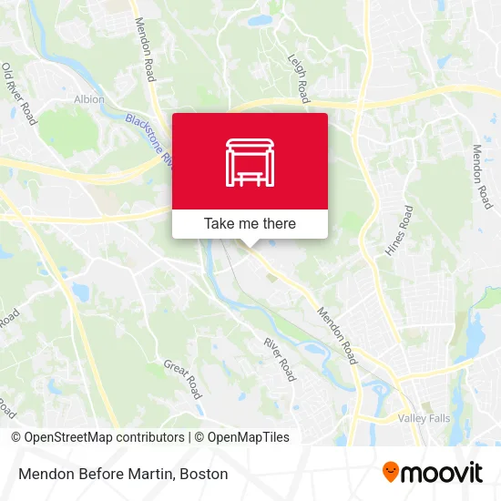Mendon Before Martin map