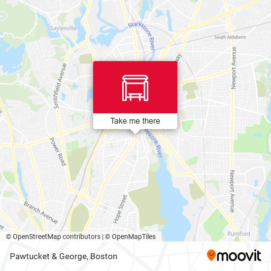Mapa de Pawtucket & George