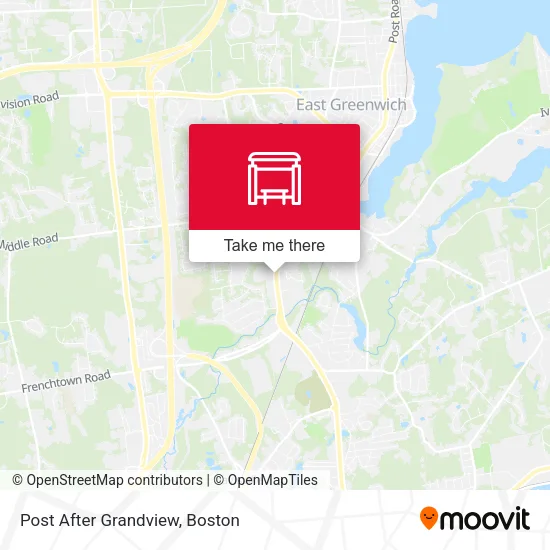 Post After Grandview map