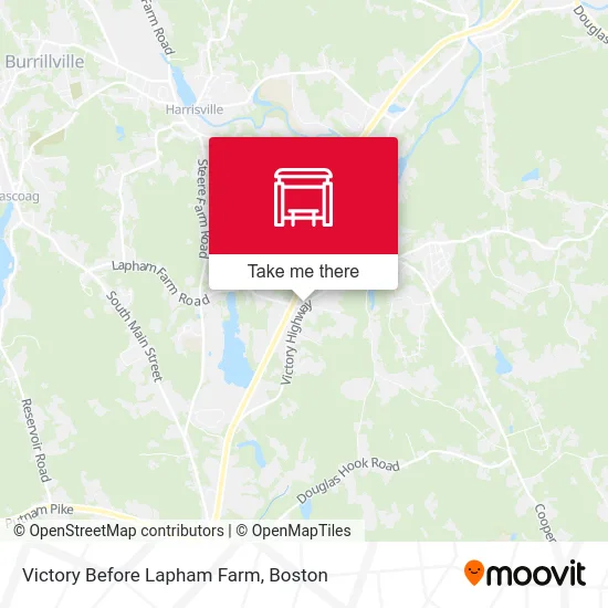 Victory Before Lapham Farm map