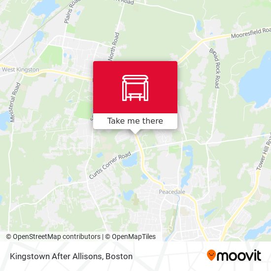 Kingstown After Allisons map