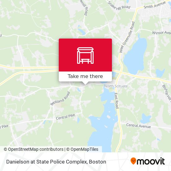 Mapa de Danielson at State Police Complex