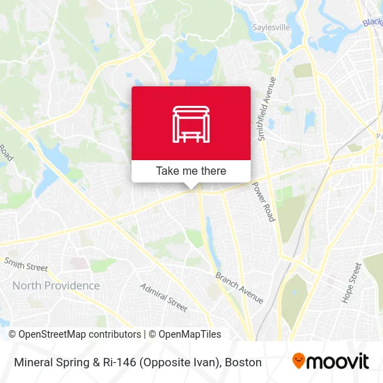 Mineral Spring & Ri-146 (Opposite Ivan) map