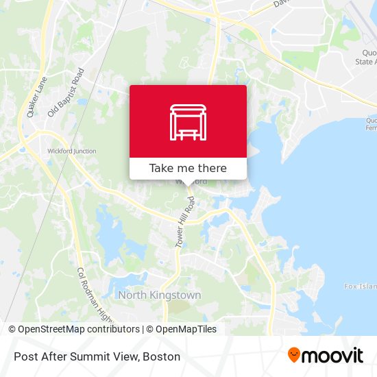 Post After Summit View map