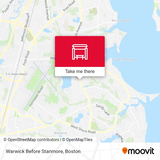 Warwick Before Stanmore map