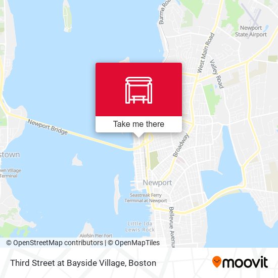 Mapa de Third Street at Bayside Village