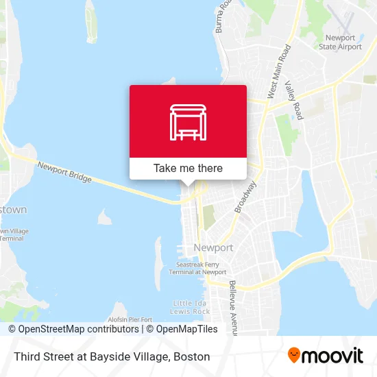 Third Street at Bayside Village map