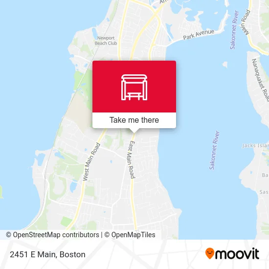 2451 E Main map