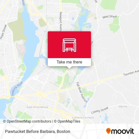 Pawtucket Before Barbara map