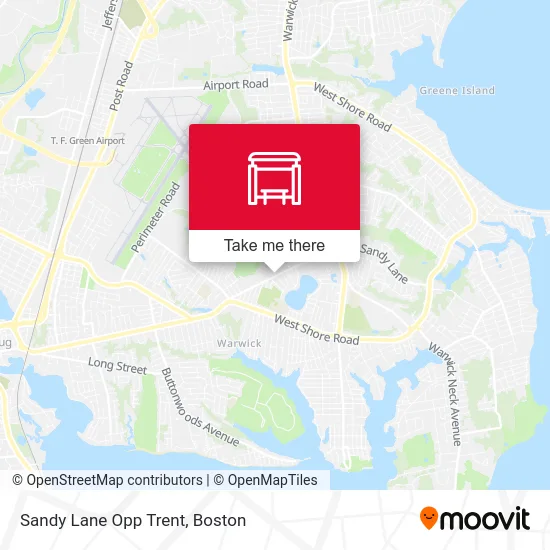 Sandy Lane Opp Trent map