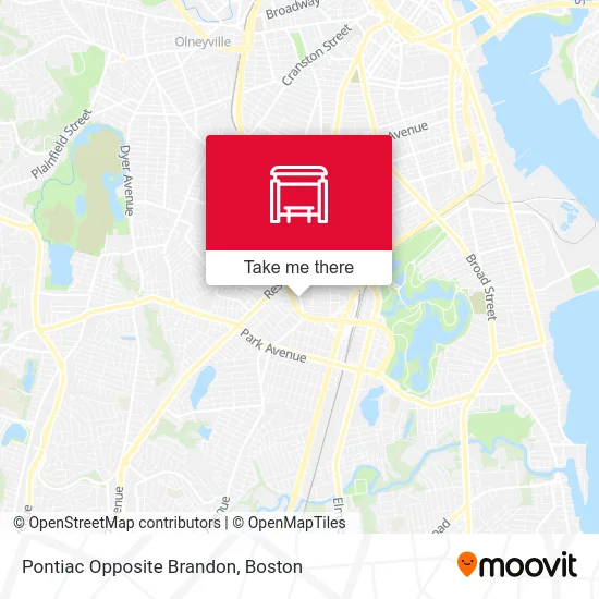 Pontiac Opposite Brandon map