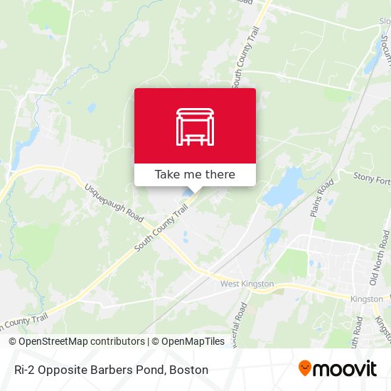 Ri-2 Opposite Barbers Pond map