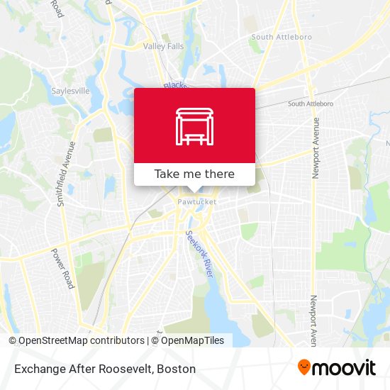 Exchange After Roosevelt map