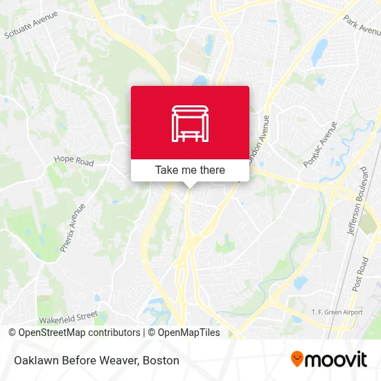 Oaklawn Before Weaver map