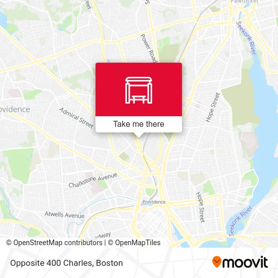 Opposite 400 Charles map