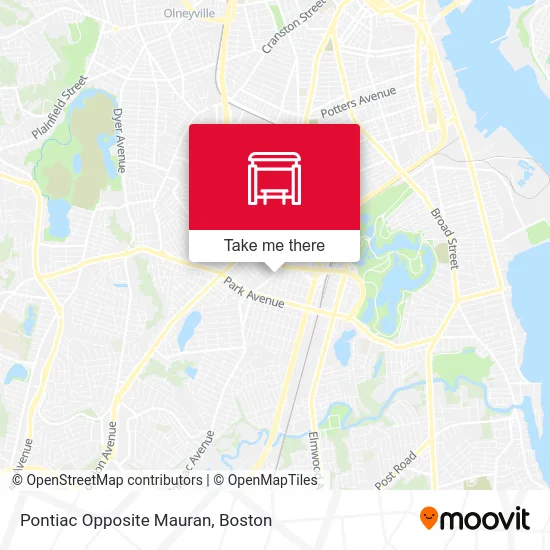 Pontiac Opposite Mauran map