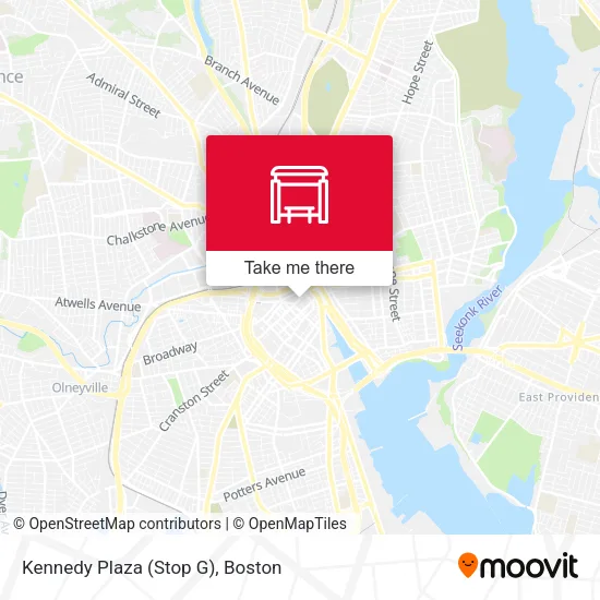 Kennedy Plaza (Stop G) map