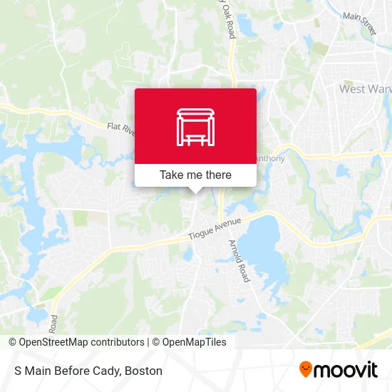 S Main Before Cady map