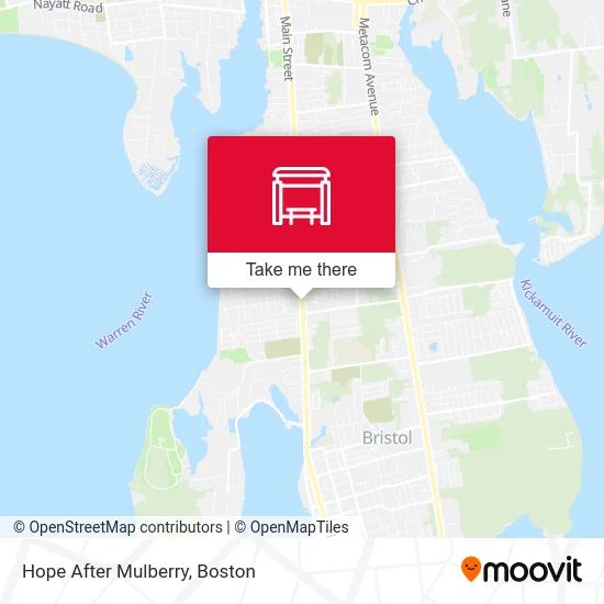 Hope After Mulberry map