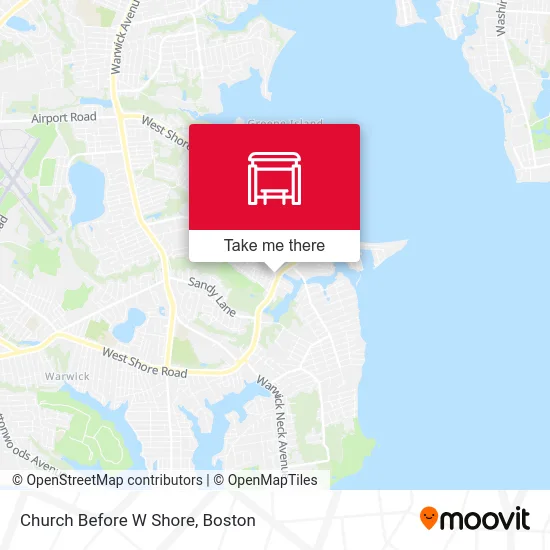 Church Before W Shore map