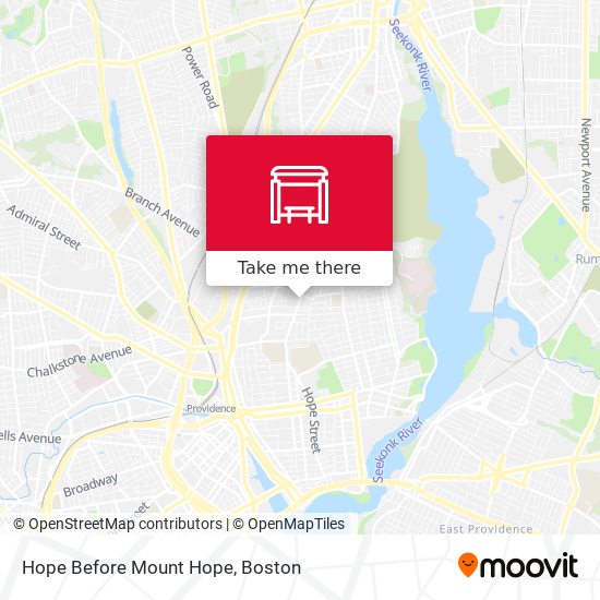 Hope Before Mount Hope map