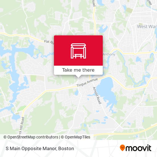 Mapa de S Main Opposite Manor