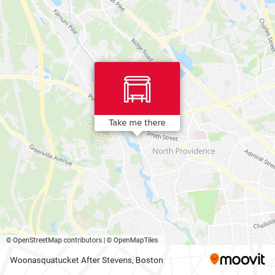 Woonasquatucket After Stevens map