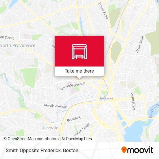 Smith Opposite Frederick map