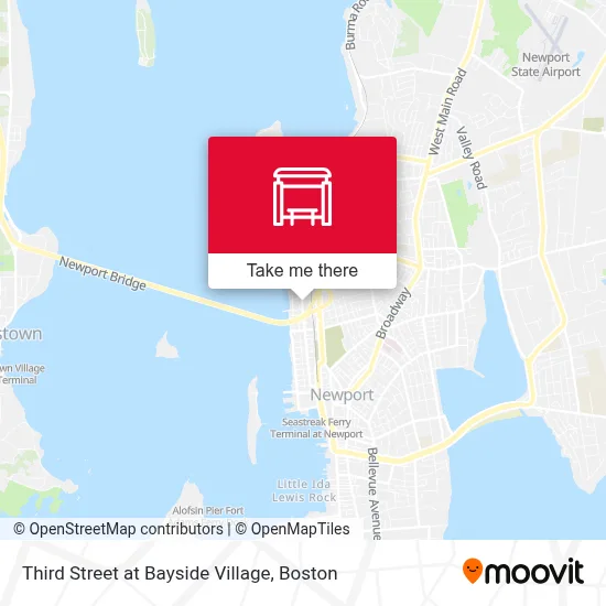Third Street at Bayside Village map