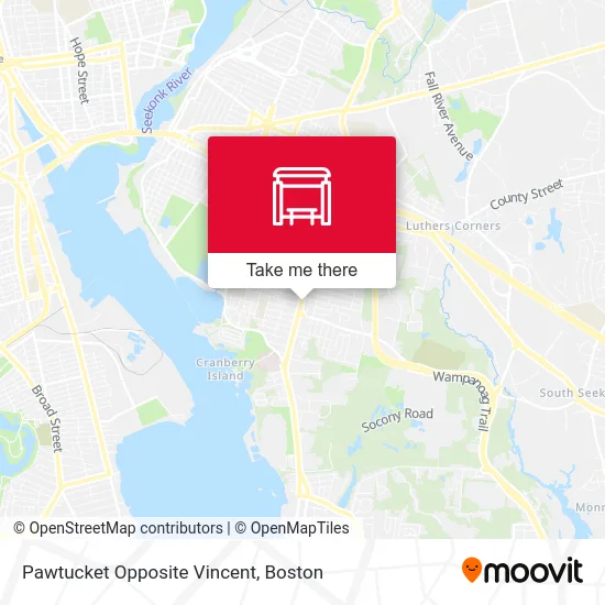 Pawtucket Opposite Vincent map