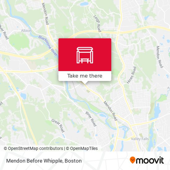 Mapa de Mendon Before Whipple