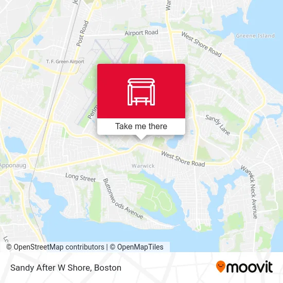 Sandy After W Shore map