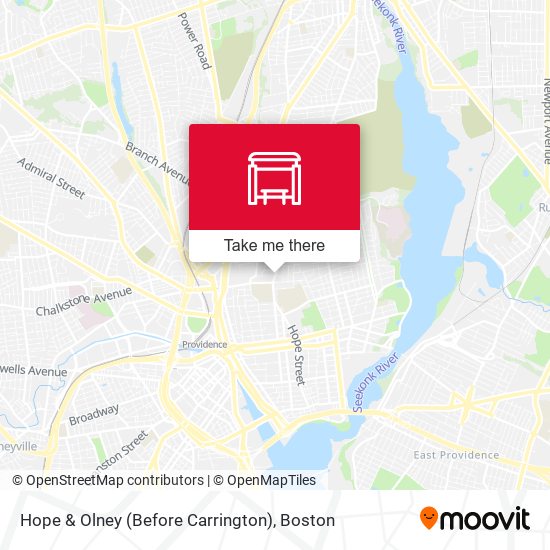 Mapa de Hope & Olney (Before Carrington)