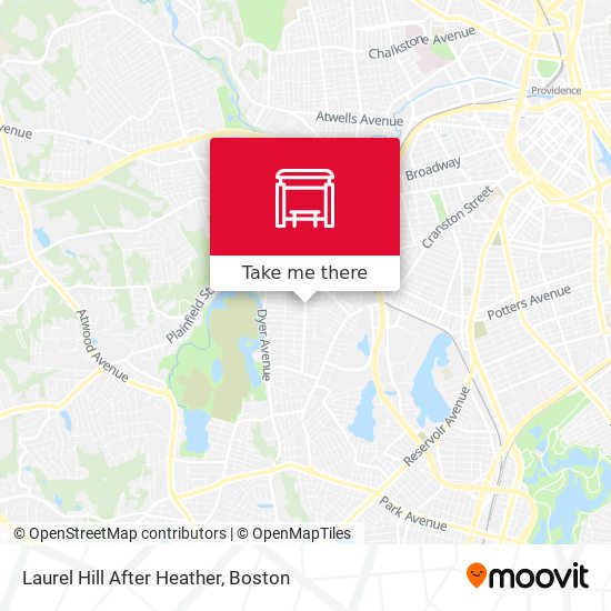 Laurel Hill After Heather map