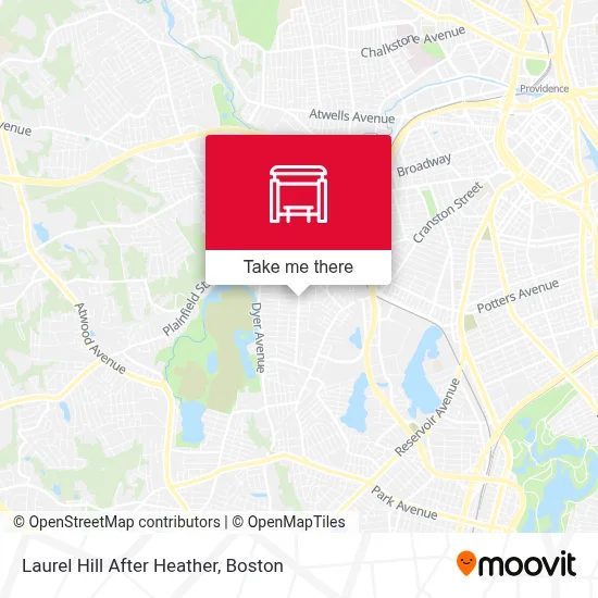 Laurel Hill After Heather map