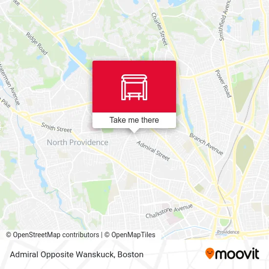 Admiral Opposite Wanskuck map