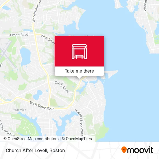 Church After Lovell map