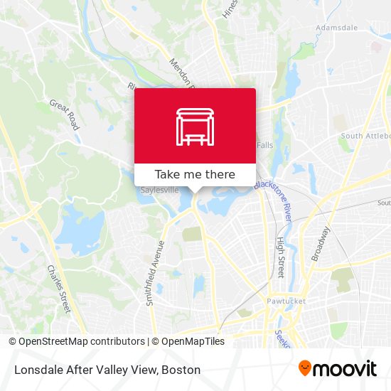 Mapa de Lonsdale After Valley View
