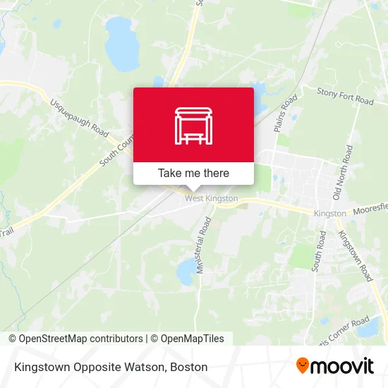 Kingstown Opposite Watson map