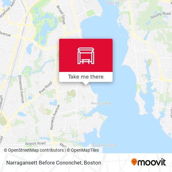 Narragansett Before Cononchet map