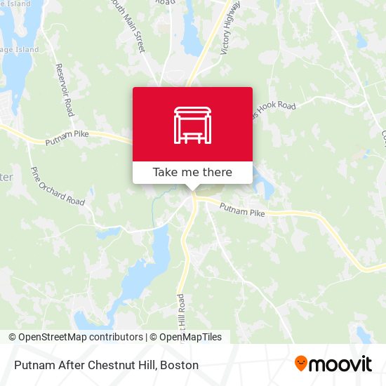Putnam After Chestnut Hill map