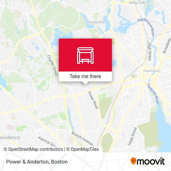 Power & Anderton map