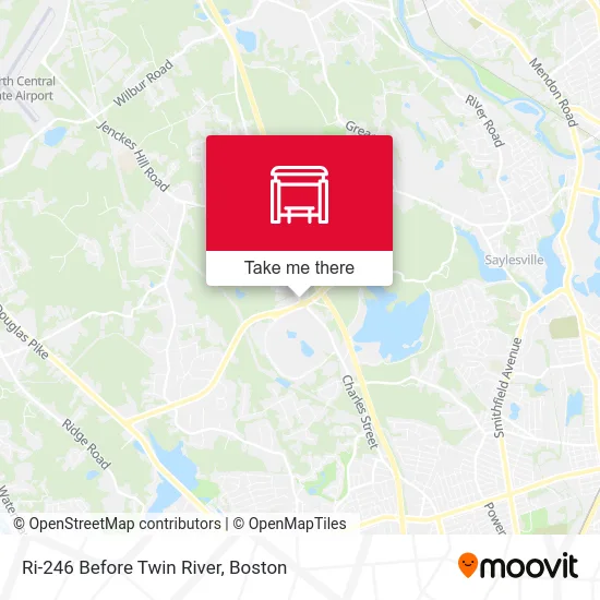 Mapa de Ri-246 Before Twin River