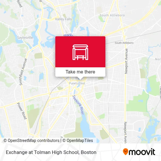 Exchange at Tolman High School map