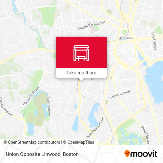 Union Opposite Linwood map