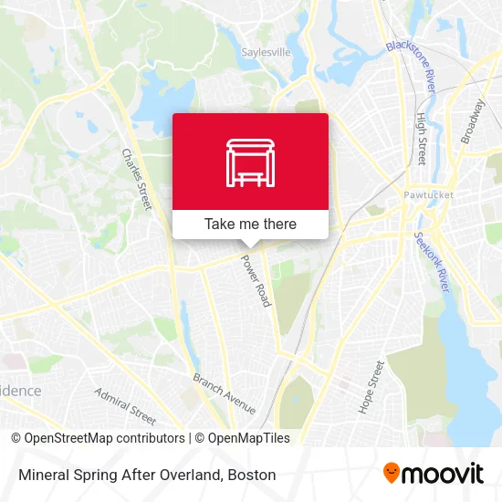 Mineral Spring After Overland map